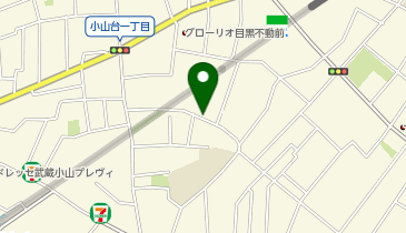 【予約制】akippa 武蔵小山駅徒歩6分駐車場の地図画像