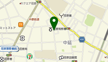 【予約制】akippa 荏原中延駅徒歩6分池田邸駐車場の地図画像