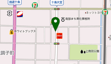 【予約制】akippa 西九条森本町7駐車場の地図画像