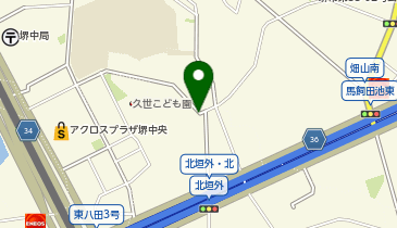 【予約制】akippa 中辻モータープールの地図画像