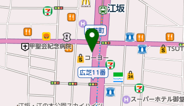 【予約制】akippa PNP江坂【07:00-22:00 / ハイルーフ可】の地図画像