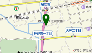 【予約制】akippa 損保ジャパン佐賀支店ビル駐車場【土日祝限定】の地図画像