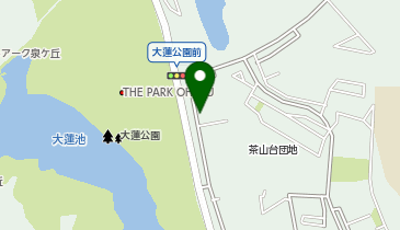 【予約制】akippa 茶山台団地駐車場【1-2号棟と1-3号棟の間 27番・91番-105番エリア】(30086)の地図画像