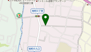 【予約制】akippa 練馬区旭町3-21-16駐車場の地図画像