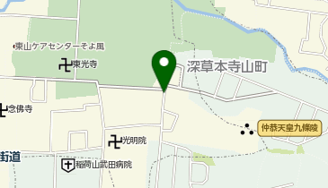 【予約制】akippa 東山区本町15丁目778駐車場【1】の地図画像