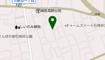 【予約制】akippa 練馬区高野台5丁目駐車場の地図画像