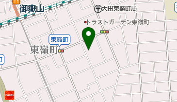 【予約制】akippa 東嶺町14駐車場の地図画像