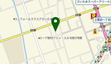 【予約制】akippa 吉川邸:アリーナまで約徒歩10分駐車場の地図画像
