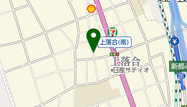 【予約制】akippa 【止め間違い注意】アリーナ徒歩5分:上落合6丁目駐車場の地図画像