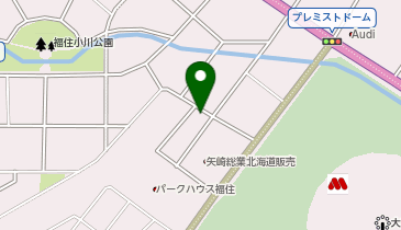 【予約制】akippa 札幌ドーム徒歩3分樫山宅駐車場の地図画像