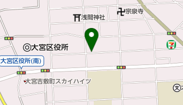【予約制】akippa 広川邸.浅間町2丁目駐車場の地図画像