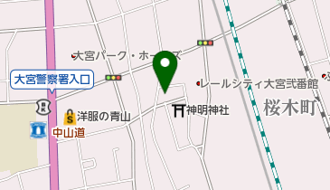 【予約制】akippa 黒崎邸:桜木町3丁目駐車場の地図画像