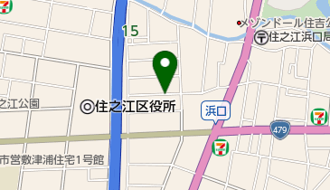 【予約制】akippa 亀田邸:住吉公園まで徒歩5分駐車場の地図画像