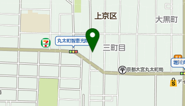 【予約制】akippa 上京区北伊勢屋町739駐車場の地図画像