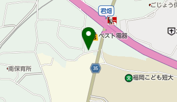 【予約制】akippa 太宰府市朱雀1丁目駐車場の地図画像