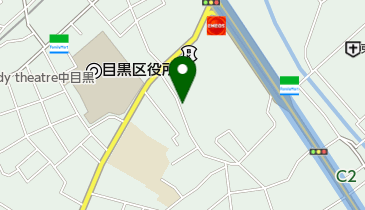 【予約制】akippa 中目黒3丁目駐車場の地図画像