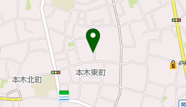 【予約制】akippa 本木東町14駐車場の地図画像