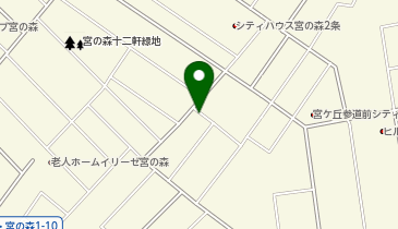 【予約制】akippa 大浜邸_北海道神宮前駐車場の地図画像