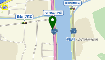 【予約制】akippa 石山小学校徒歩1分 駐車場【日祝のみ】の地図画像