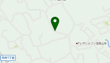 【予約制】akippa 平井山荘駐車場の地図画像