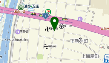 【予約制】akippa 【駐車場間違い注意】東山区袋町302駐車場の地図画像