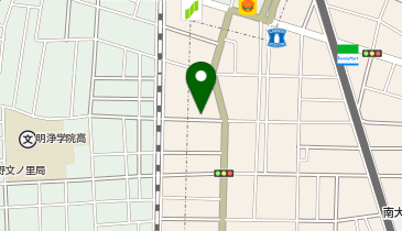 【予約制】akippa シャトー美章園駐車場の地図画像