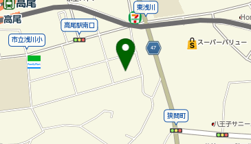 【予約制】akippa 井上邸_初沢町駐車場の地図画像