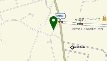 【予約制】akippa 鈴木邸_狭間町駐車場の地図画像