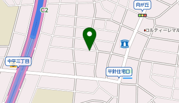 【予約制】akippa 愛知県名古屋市天白区中平3-2404-3駐車場の地図画像