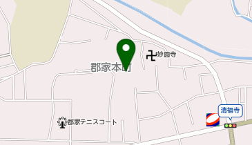 【予約制】akippa 高槻市郡家本町45-10駐車場の地図画像