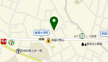 【予約制】akippa 桜上水1丁目駐車場の地図画像