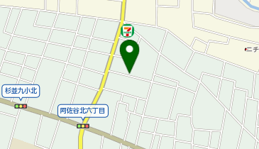 【予約制】akippa 阿佐谷北6丁目駐車場の地図画像