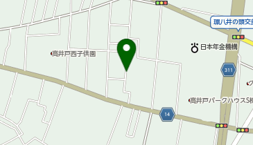 【予約制】akippa 酒井邸_高井戸西3丁目駐車場の地図画像