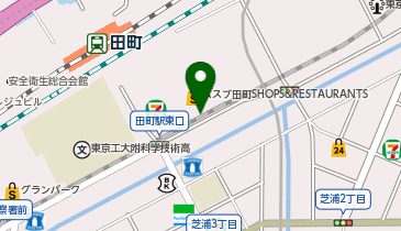 【予約制】akippa msb Tamachi 駐車場【N棟】【ハイルーフ】【ご利用時間:6:30-23:59】の地図画像