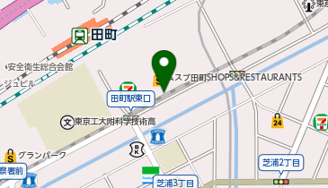 【予約制】akippa msb Tamachi 駐車場【N棟】【普通車】の地図画像