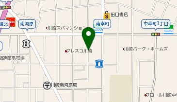 【予約制】akippa 南幸町2-4駐車場の地図画像