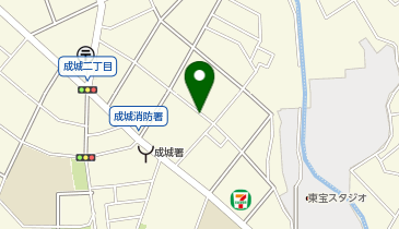 【予約制】akippa アベリア成城_月極駐車場の地図画像