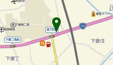 【予約制】akippa (23)コナカ下妻店駐車場の地図画像