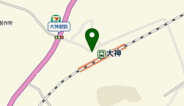 【予約制】akippa 大神駅駐車場の地図画像