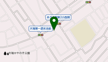 【予約制】akippa 西本邸_みすずヶ丘駐車場の地図画像