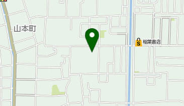 【予約制】akippa 大阪府八尾市東山本町5-7-16駐車場の地図画像