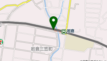 【予約制】akippa 叡山電車 岩倉駐車場の地図画像