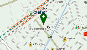 【予約制】akippa 新倉敷駅前駐車場1ー4【日祝のみ】の地図画像