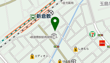 【予約制】akippa 新倉敷駅前駐車場2【日祝のみ】の地図画像