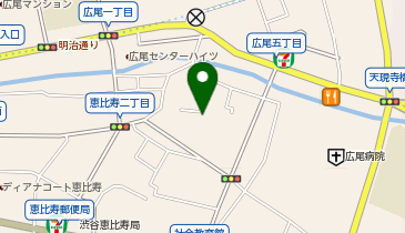 【予約制】akippa 恵比寿2丁目駐車場の地図画像