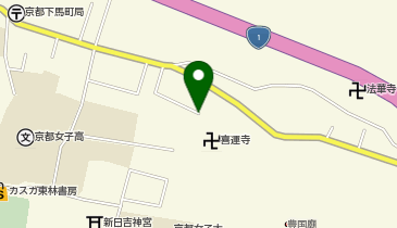 【予約制】akippa 植西邸京都女子大徒歩3分駐車場の地図画像
