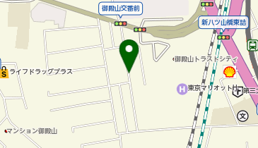 【予約制】akippa 【ワンボックス可】シルフィード御殿山駐車場 の地図画像