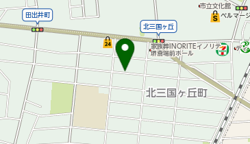 【予約制】akippa 堺区北三国ヶ丘町6丁目駐車場の地図画像