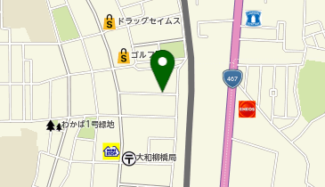 【予約制】akippa 広瀬(幸)パーキングの地図画像