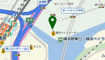 【予約制】akippa 横浜ベイクォーター駐車場【ご利用時間:平日のみ 8:00-23:00】の地図画像